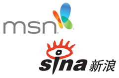 MSN China and SINA Partnership
