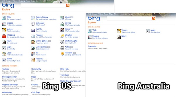 Bing Compare