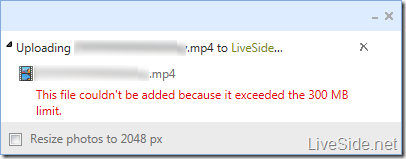 SkyDrive - Individual File Limit