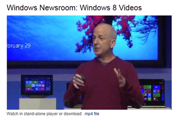 windows 8 videogallery