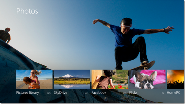 New Windows 8 Photos app