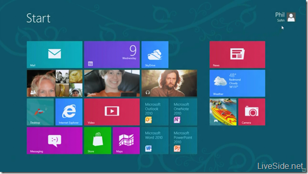 New Windows 8 app tiles