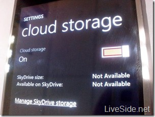 Windows Phone 8 - Cloud Storage