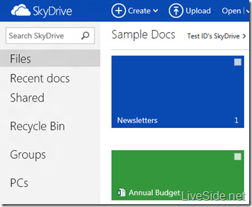 SkyDrive - Documents