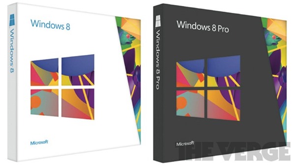 Windows 8 Retail Packaging