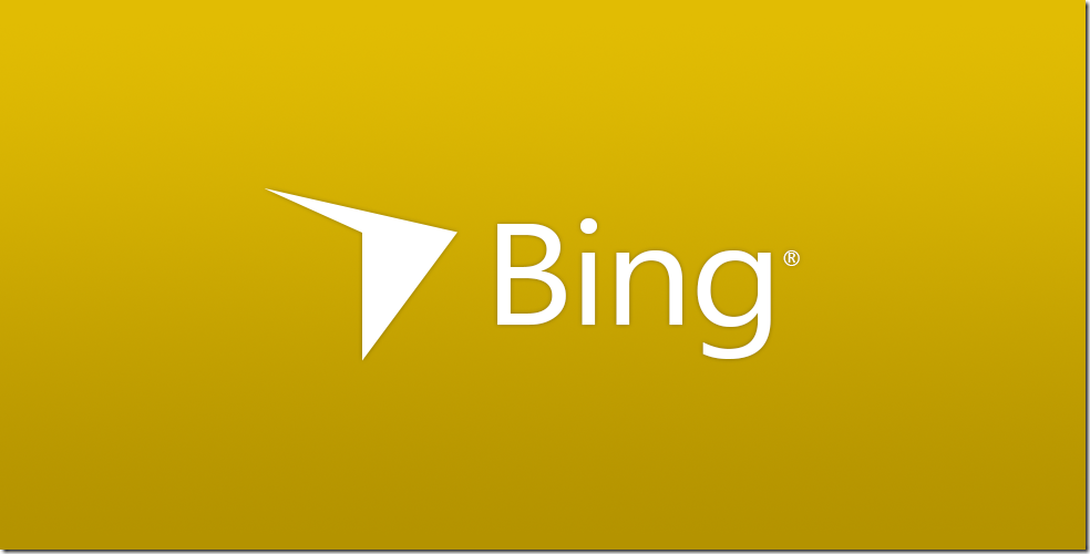 Bing new logo