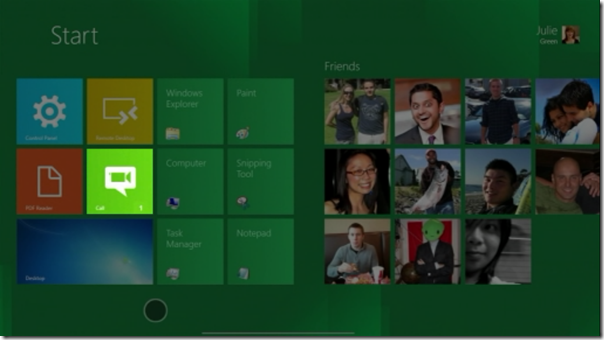 Windows 8 - Call Tile