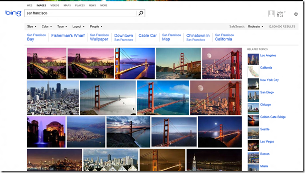 bing image search